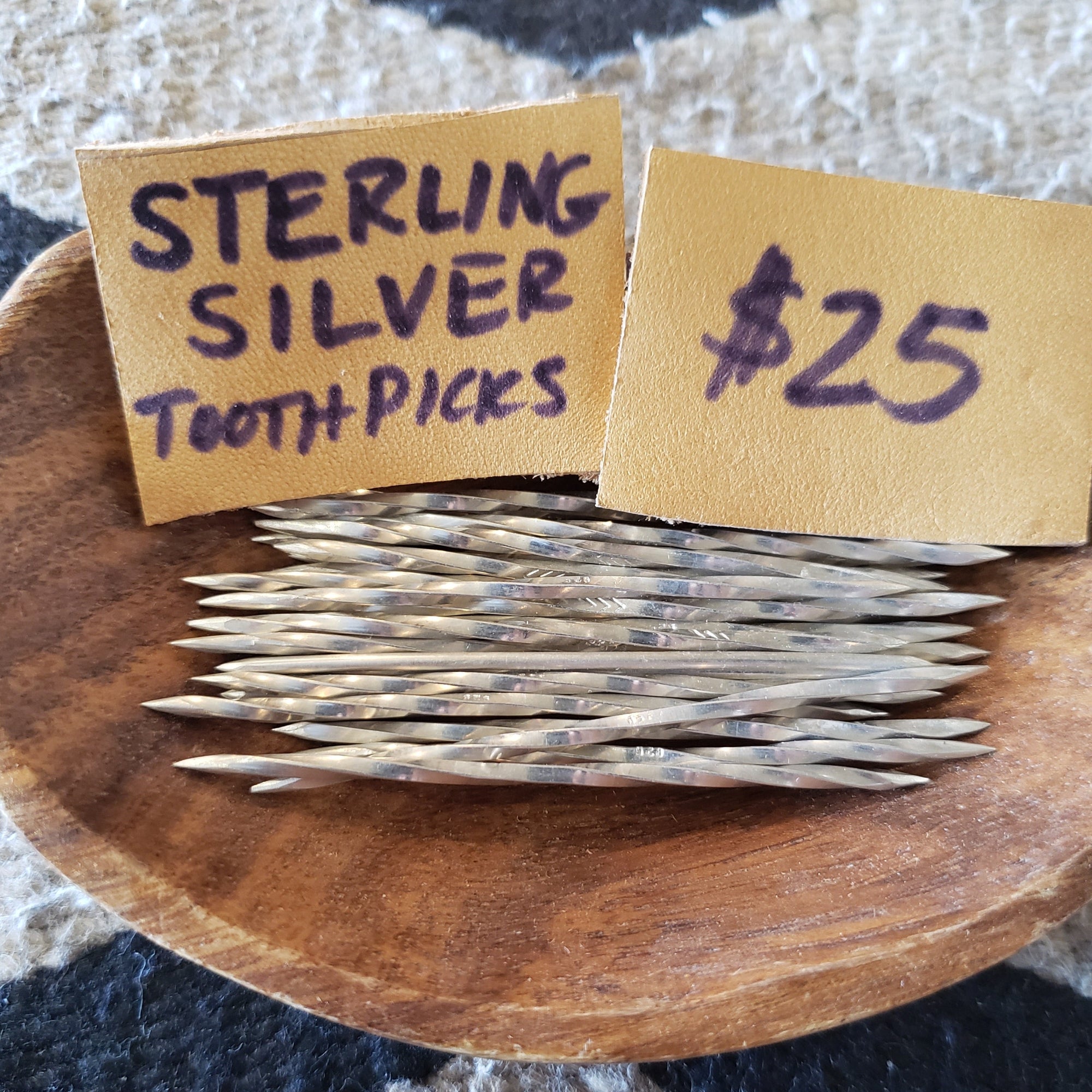 Toothpicks - Sterling Silver