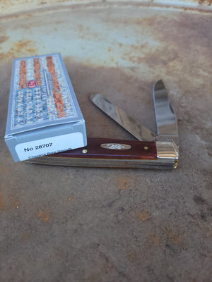 Case Knife - 28707 Chestnut Bone Smooth Trapper