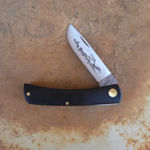 Case Knife - 00095 Jet-Black Synthetic Sod Buster Jr®