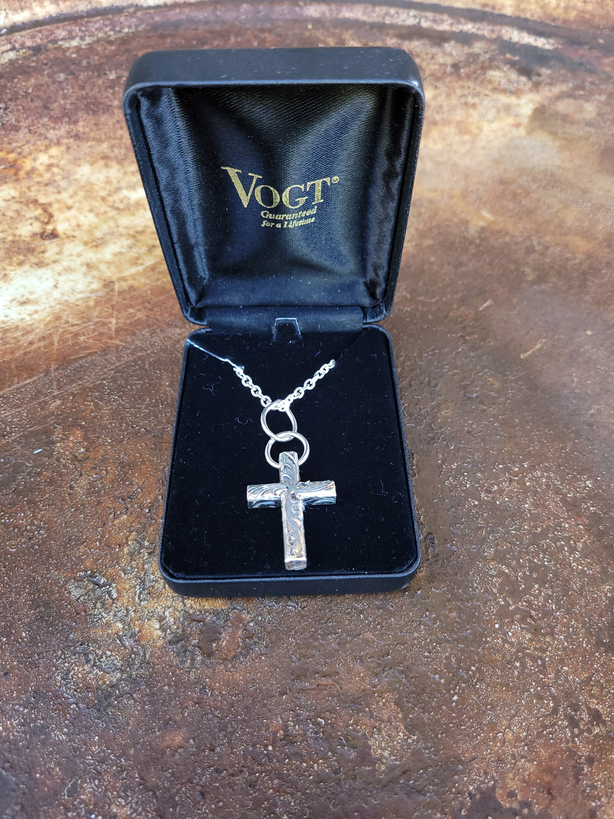 Buy Men's Engraved Cross Pendant Necklace in Silver 925 / Gold Plating  Customized Men Jewelry for Man Boyfriend Husband Father's Day Gift Online  in India - Etsy
