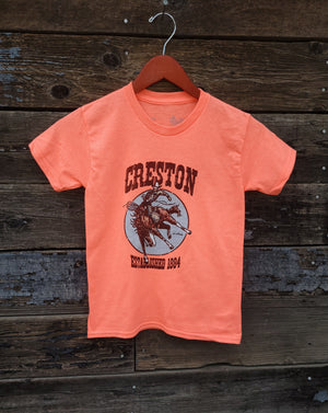 Creston Kid's T-Shirt - Cowboy Moon