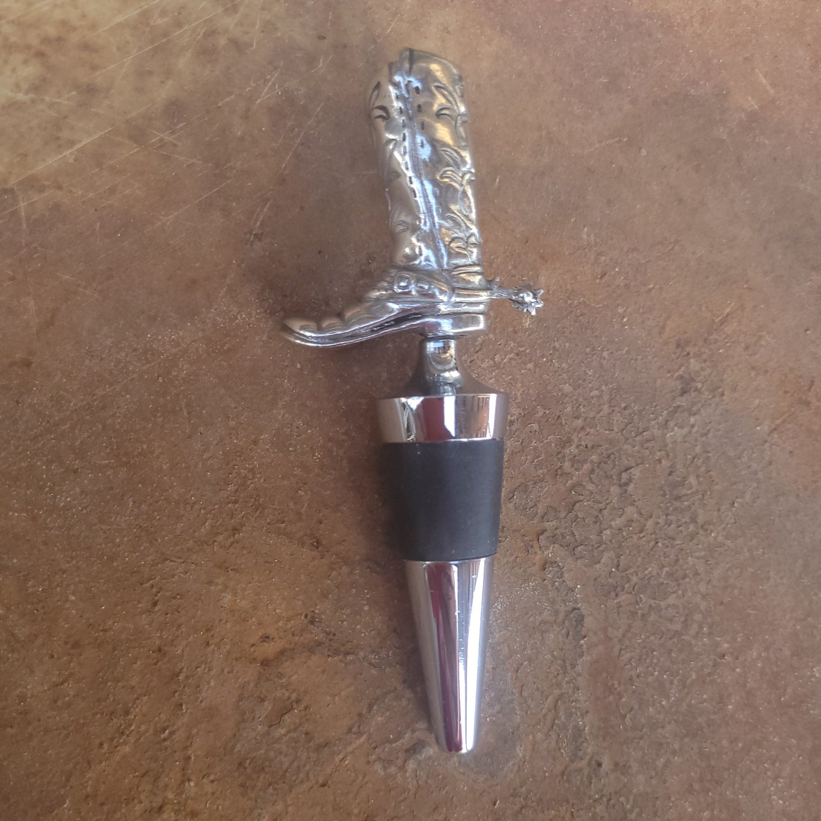 Cowboy Boot Bottle Stopper