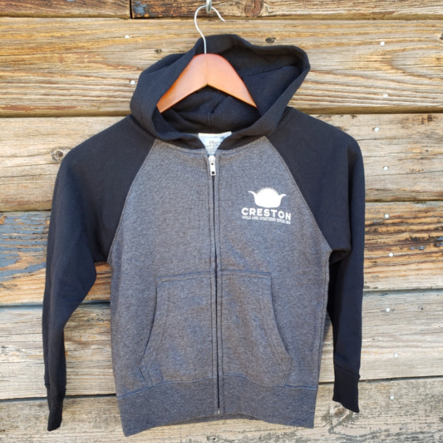 Creston Kid's - Zip Up Hoodie - Creston Horns