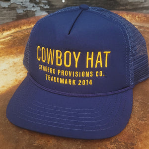 Sendero - The Cowboy Hat Cap - Navy