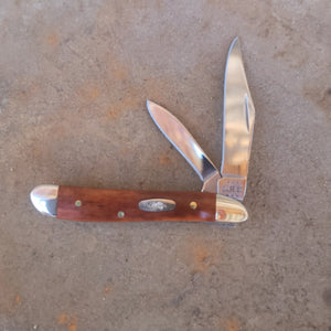 Case Knife - 28702 Smooth Chestnut Bone Peanut