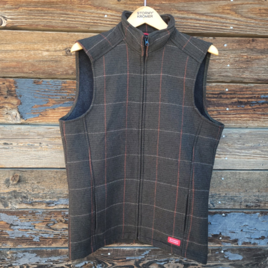 Stormy Kromer - Boundary Vest - Evergreen Plaid