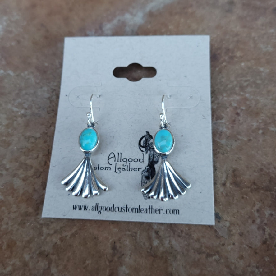 Earrings - Prayer Turquoise