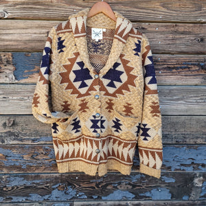 Cotton and Rye - Southwestern Knitted Cardigan