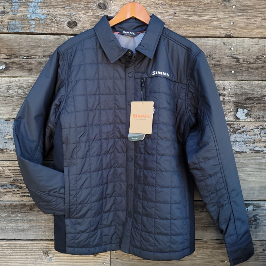 Simms - Fall Run Hybrid Shacket - Black