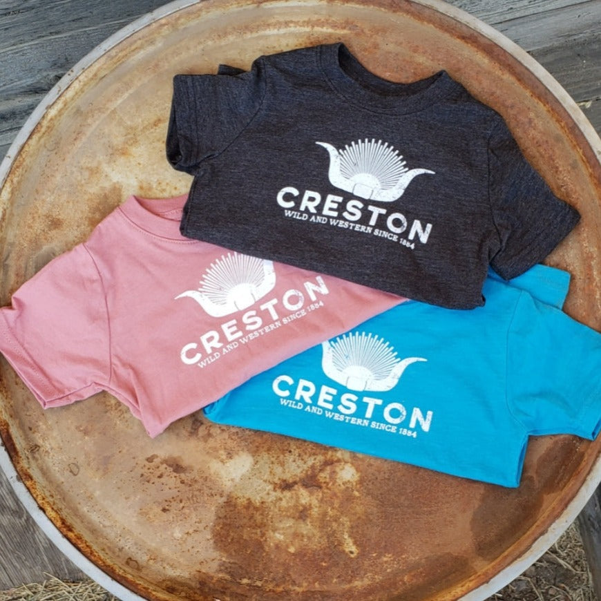 Creston - Kids T-Shirts - Sunrise Horns